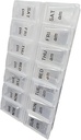 Två gånger om dagen Pill Organizer, Weekly Day och Night Pill Container, Day and Night Medication eller Vitamin för Morning eller Night AM PM Separation (3)