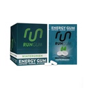 RUN GUM Wintergreen Box of Chewing Gum, 24 bitar (Pack of 12)