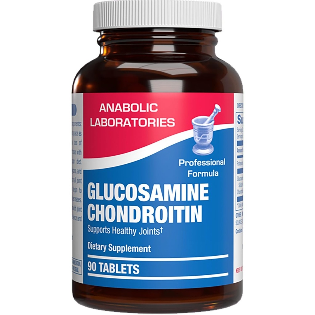 Avancerad Glukosamin och Chondroitin för vuxna - Klinisk formel Naturligt härledd ben Gemensam Tendon och Ligament Supplement med hög styrka Glukosamin Komplex - Upp till 90 dagar Supply