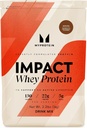 Myprotein Impact Whey Protein Powder, 2.2 Lbs (31 portioner) Mocha, 22g Protein & 5g BCAA Per Servering, skaka för överlägsen prestanda