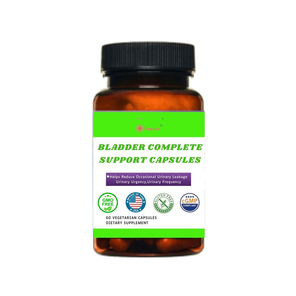 Bladder Control Supplement för minskar urinfrekvens, brådskande och läckage, potent 5-irigient formel med Pumpa Seed Extract, tranbär, vitamin D3, för män och kvinnor, 60-dagars leverans