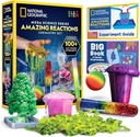 National Geographic Amazing Chemistry Set - Kemi Kit med 45 Science Experiments Inklusive kristallväxande och reaktioner, Science Kit för barn, STEM Gift för pojkar och flickor (exklusiv)