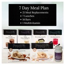 Protein Meal Plan Starter Kit, 15g Protein Supplements & Snacks, 30 dagar Multivitamin, Ideal Protein Compatible (7 Day Kit)