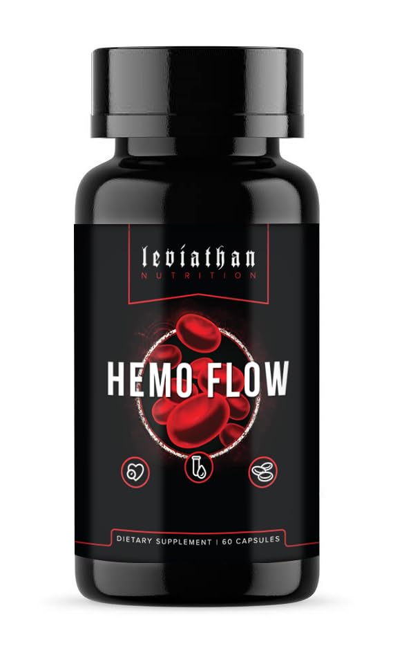 Leviathan Nutrition Hemo Flow komplettera med Nattokinase för kväveoxid