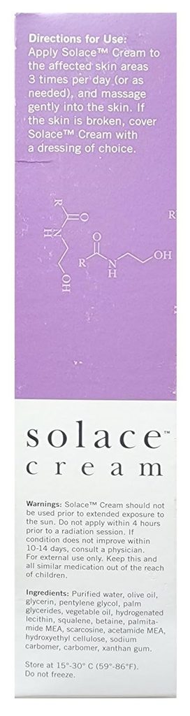 Solace Steroid Free Eczema Cream - Nu tillgänglig utan recept - kliniskt bevisad säker och effektiv hypoallergen Eczema Relief Behandling - Säker för barn och vuxna (4,9 Ounces)