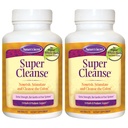 Nature’s Secret Super Cleanse - Extra Strength Colon Cleanse with 14 Herbs & Probiotic Support - Promotes Gut Health Detox Cleanse & Digestive Support Gentle Elimination Formula - 100 Tablets (2 Pack)