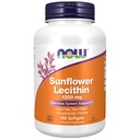 Nu livsmedelstillskott, Sunflower Lecithin 1200 mg med Phosphatidyl Choline, 100 Softgels