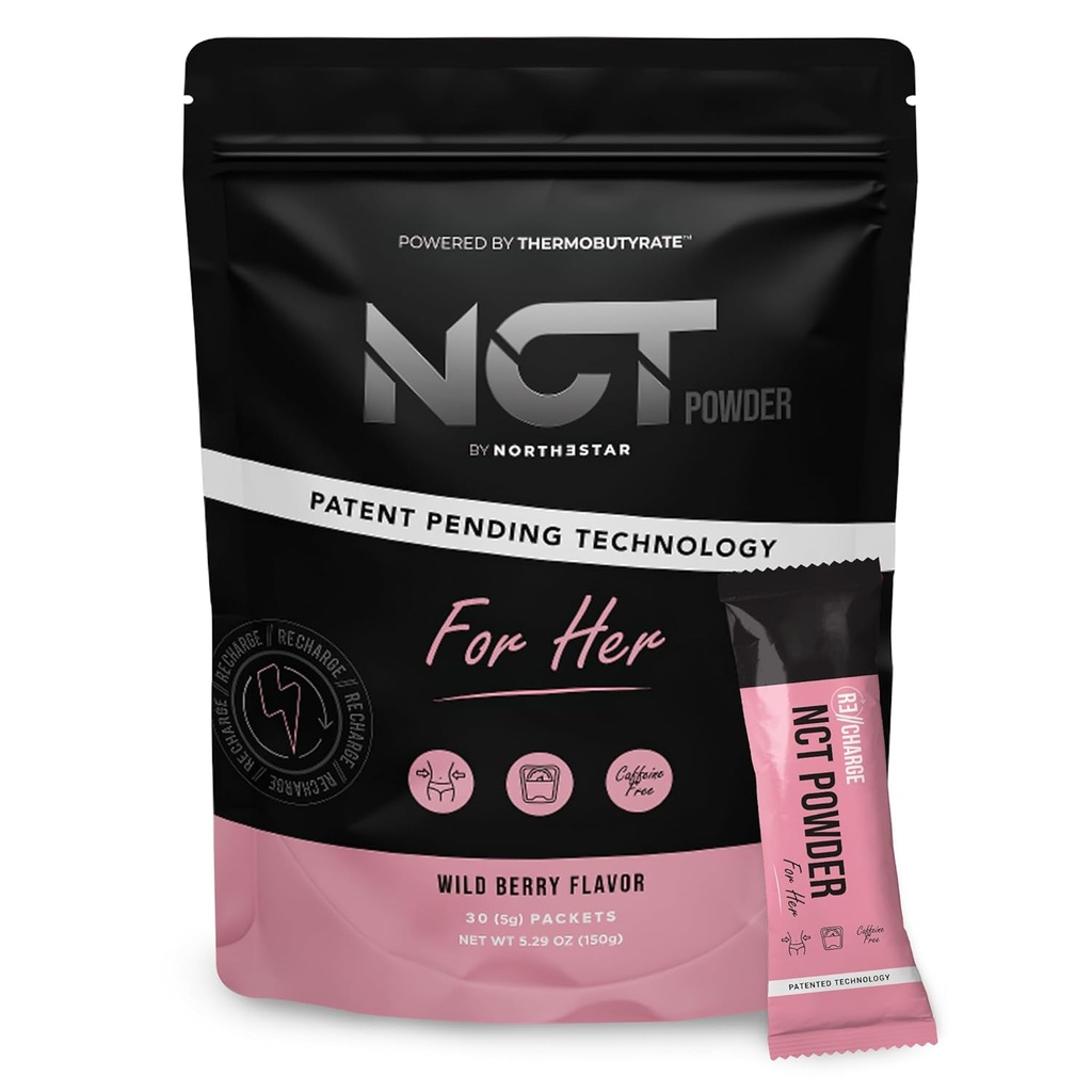 NCT Powder från Northestar - For Her, Wild Berry Flavor (30 Packets)