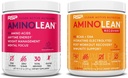 RSP NUTRITION AminoLean Pre Workout Energy (Fruit Punch 30 Servings) med AminoLean Recovery Post Workout Boost (Blood Orange 30 Servings)