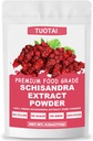 Premium Schisandra extrakt 10:1 pulver, 100% naturligt pulver, ingen GMO, inga tillsatser, Vegan