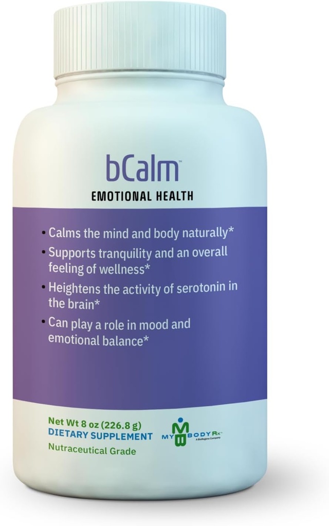 bCalm – Känslomässigt hälsotillskott 8 OZ | Vitamin B8 | Inositoltillskott