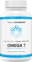 Cardia 7: Tear Health - 60 Count - Advanced Dry Eye - Omega7 Natural - Hjälper med torrt öga, tårkvalitet och lugn irritation