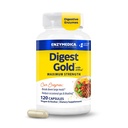 Enzymedica Digest Gold + ATPro, Maximum Strength Digestive Enzymes, hjälper Digest Large Meals, för gas och uppblåsthet, 120 kapslar