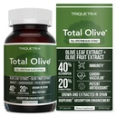 Total Olive® - Olive Leaf Extract (40% Oleuropein) Plus Olive Fruit Extract (20% Hydroxytyrosol) - Full Spectrum Extract Grown & Extracted i Spanien - BioPerine Absorption Enhancement (60 Count)