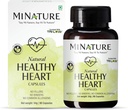 Minture Healthy Heart Capsules Berikad med TRI-Low av mi Nature | 90 Veg Capsules | 45 Day Supply | 1000mg | TRI Low, Amla Extract, Garlic Extract, Arjuna Extract | Tillverkad av indiska örter