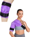 REVIX Knee Ice Pack för skador återanvändbara och Gel Ice Wrap för axelsmärtlindring