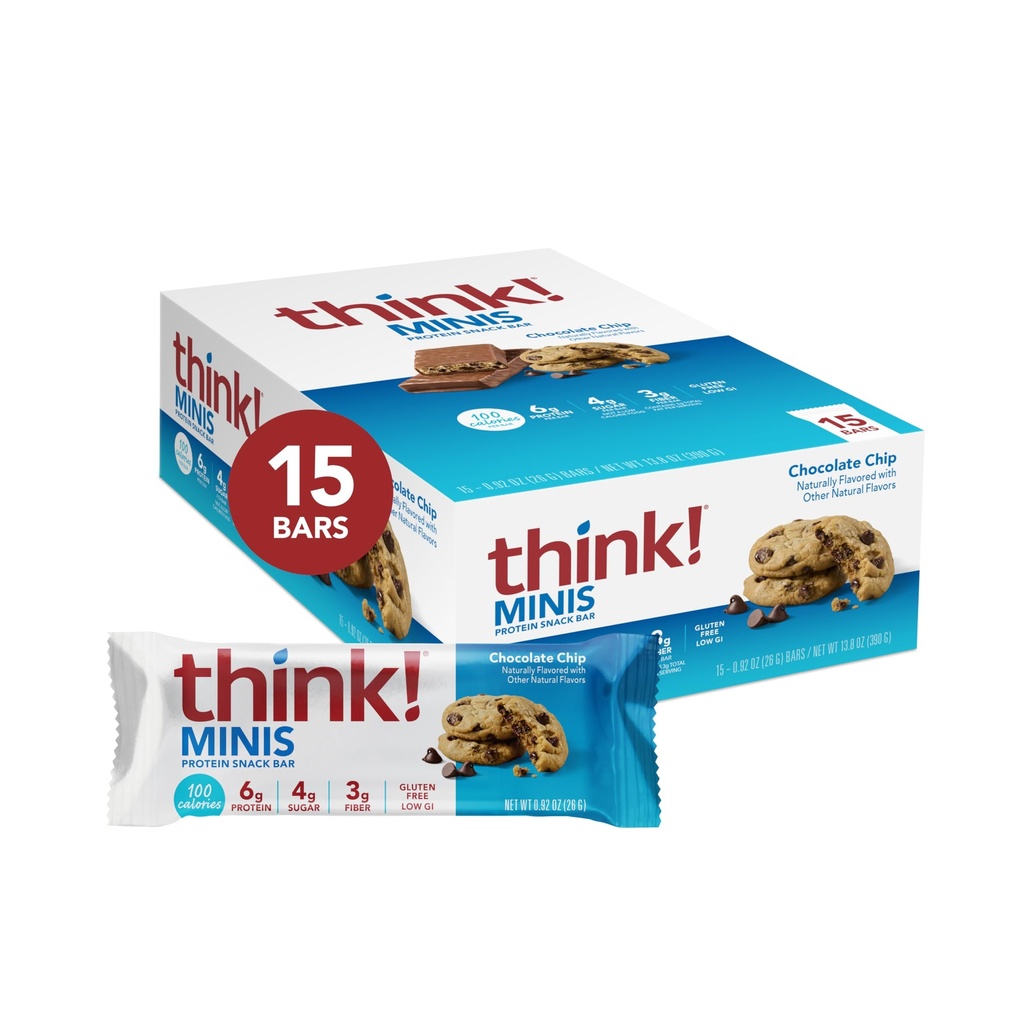 Tänk! Minis, Chocolate Chip, 15 Count