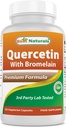 Bästa Naturals Quercetin med Bromelain Veggie Capsule - 800mg Quercetin & 165 mg Bromelain (2400 GDU/g), 120 greve