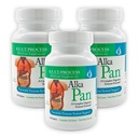 Alka•Pan (3 Pack) Bästa processen Alkalisk - Naturlig Digestive Supplement - Pancreatic Enzymes med antioxidant-Rich Superfoods & Digestive Herbs