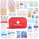 Första hjälpen Kit 194 Piece Emergency Kits för vandring Camping Trauma Kit för båtbil Compact Aid Kit för Home Car Travel Outdoor Survival