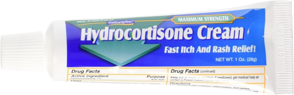 Naturplex Hydrokortison 1% Kräm, 1 Ounce (Pack av 3)