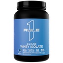 Regel 1 Clear Whey Isolate - 20 g All-whey Isolate Protein, Over 9g EAAs, 300mg Electrolyte Minerals, 90 kalorier, ljus, skarpa och uppfriskande smak (27 portioner, blå hallon)