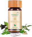 Biogetica Livosolve Herbal Supplement for Liver Care - Total Liver Support, Cleanse & Detox, skyddar celler och enzymer - 100% Vegan Non-GMO - 80 tabletter