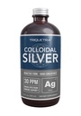 Bioaktiv kolloidalt silver - 8 oz, glasflaska, Vegan, säkra doser med högsta effektivitet - Nano Ions, 30 PPM - immunstöd (48 portioner)