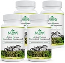 Aktiv Hexose korrelerad förening 1500 mg Supplement, Natural 8 Mushroom Extract Supplement, Immune System, Liver Function, Natural Killer och T Cells Activity, 360 Veggie Capsules