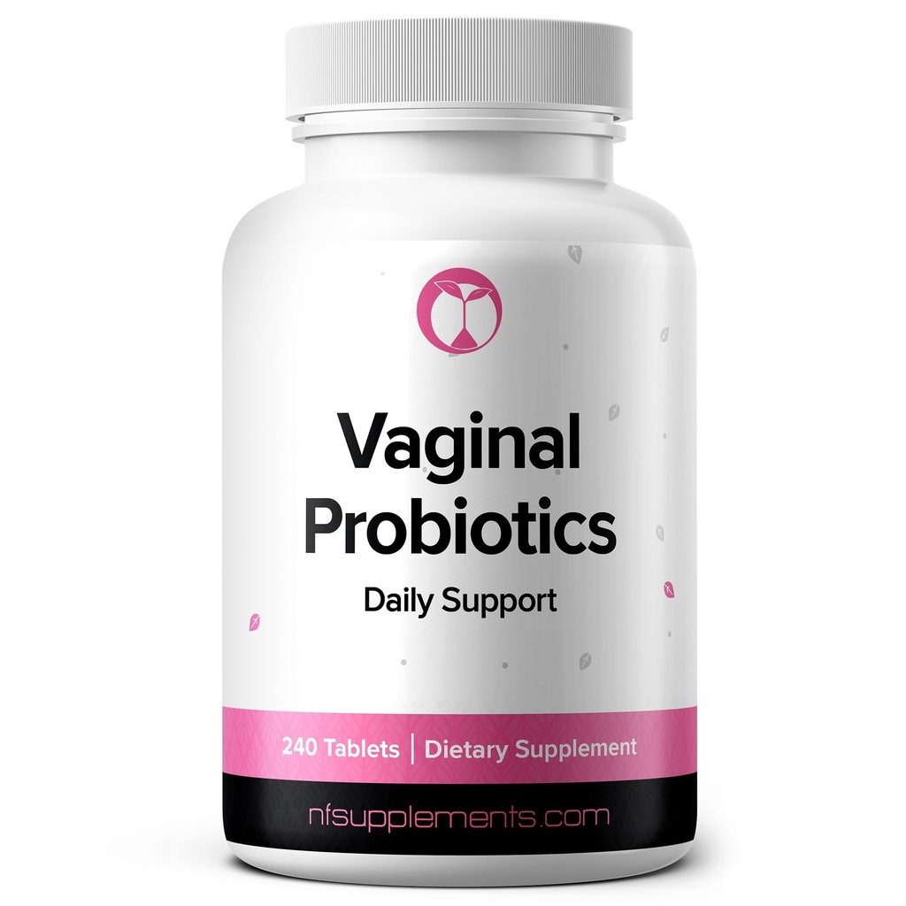 Vaginal Probiotics Supplement stöder PH Balance & Intimate Flora 240 tabletter 3 miljarder CFU (240, Vaginal Probiotika)