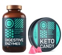 WILD FUEL Keto Candy med MCT Oil och Collagen och Digestive Enzymes med probiotiska och prebiotiska Bundle