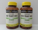 MASON NATURAL Red Yeast Rice Capsules - 60ct, Pack med 2