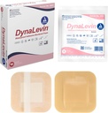 Dynarex Dynalevin Waterproof Adhesive Bordered Foam, 10 Count / 4 x 4 tum