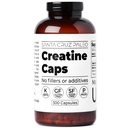 Santa Cruz Paleo Creatine Capsules, stöder muskeltillväxt och energi, Gluten Free, Keto, sockerfri, Paleo, inga fillers eller tillsatser, kreatinmonohydratpiller, 2500mg, 100 portioner, 300 kapslar