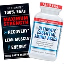 Ultimate Essential Amino Acids Supplement for Cutting, Fasting & Workouts, Alla 9 EAAs, 3000mg, 40% Leucine, 4:1:1 BCAA Ratio, Binder-Free med organisk beläggning, Vegan, Keto, Non-GMO, 150 tabletter