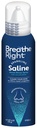 Breathe Right Sparkling Saline Nasal Rinse Spray - Effervescent, Drug-Free Relief från Stuffy Nose På grund av kall eller allergi - En glittrande känsla bara Bubbles kan ta - 1 Can, 4.0 oz