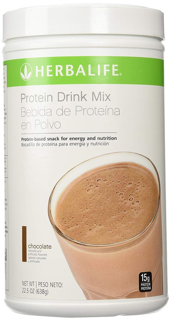 Herbalife Protein Drink Mix Chocolate 22.5oz Canister