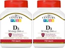 21st Century D3 2000 IE tabletter, 110 greve (Pack of 2)