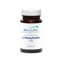 MethylPro L-Methylfolat 1 mg - L Methyl Folate, Methylfolate Supplement för kvinnor och män, Methylated Vitamin B9 (5-MTHF) för hjärnhälsa, fokus och lugn - 90 kapslar (Pack av 1)