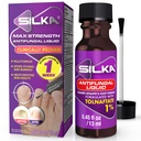 SILKA Max Strength Antifungal Liquid för Toenail Health med Brush Applicator, Resultat i 1 vecka, Nail Fungus Behandling för skadade tånaglar, idrottares fotbehandling, Tolnaftate 1% 0,45 Fl Oz