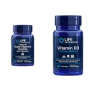 Life Extension 60-Count Super Digestive Enzymes & 5000 IE Vitamin D3 Capsules for Digestion, Bone, Brain, Immune Health
