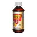 Germa B-Complex Syrup. Kosttillskott. Benhälsa, tillväxt och utvecklingshjälp. Sugar Free. Orange smak. 8 oz