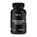 Benfotiamine 600mg - 180 vegetariska kapslar - Fat-Soluble Vitamin B1 tillägg