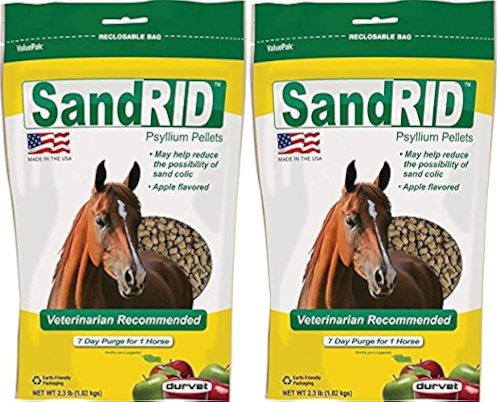Sandrid Psyllium Pellets Value Pack för Equine