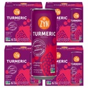 ZYN Turmeric Wellness Drink (24 Pack), Pomegranate Cranberry smaksatt gurkmeja Curcumin Drink med svartpeppar, No Added Sugar, Low Carb & Low Calorie Drink, Clean Alternative