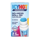 Icy Hot Original Medicated Pain Relief Liquid med No Mess Applicator, 2.5 Fluid Ounces