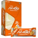 NuGo Protein Bar, Orange Smoothie, 11g Protein, Gluten Free, 15 greve