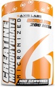 Axis Labs Micronized Kreatinmonohydrat - Mineral Supplement - 100 portioner - Förbättrar styrkan - ökar muskeltillväxten - Ökar övergripande storlek