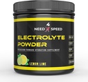 Lemon Lime Electrolyte Powder, 60 portioner, Hydration Solution med vitaminer, mineraler och elektrolyter för idrottare, fitnessentusiaster och aktiva livsstilar, 13.5oz