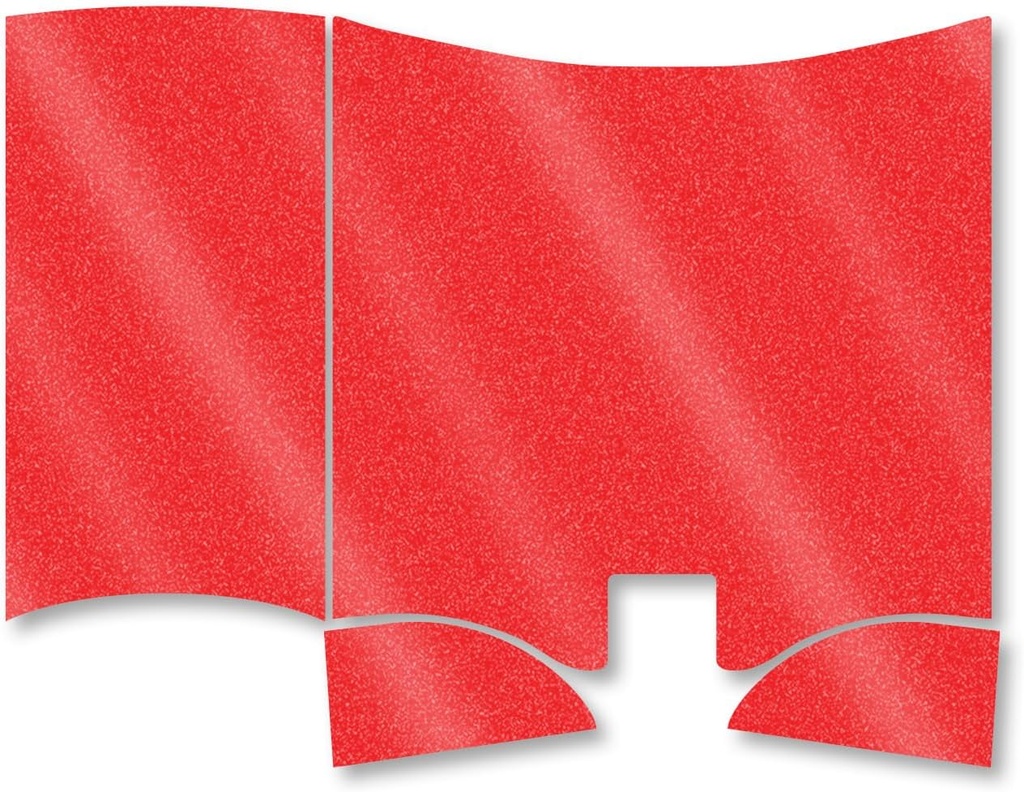 MightySkins Glossy Glitter Skin för Ventolin HFA Asthma Inhaler - Red | Skyddande, Hållbar High-Gloss Glitter Finish | Lätt att Applicera, Ta bort och Ändra Styles | Tillverkad i USA